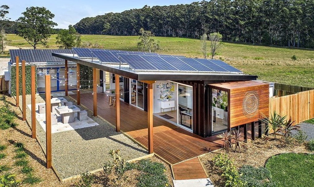 Tiny Home Kit Sustainable Solar Panels