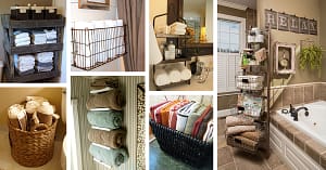 Towel Storage Ideas
