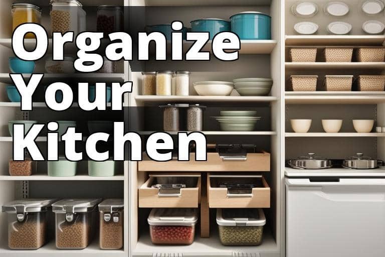 The featured image should be a photo of a small kitchen that is well-organized